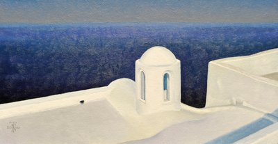 Santorini 3, 2010 by Trevor Neal